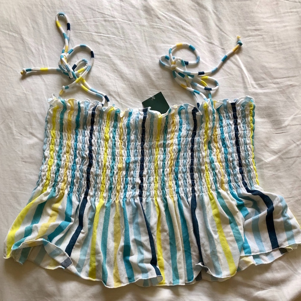 Target Wild Fable | Striped Tank Crop Top